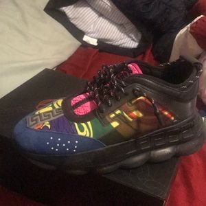Versace chain reaction sneakers